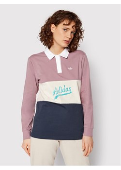 adidas Polo Modern B-Ball HD9773 Kolorowy Standard Fit ze sklepu MODIVO w kategorii Bluzki damskie - zdjęcie 182693391