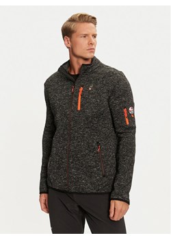 Aulp Bluza techniczna Navoy Czarny Regular Fit ze sklepu MODIVO w kategorii Bluzy męskie - zdjęcie 182693403