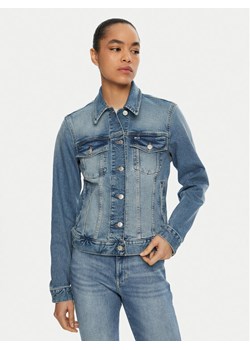 Tommy Jeans Kurtka jeansowa Classic DW0DW19858 Niebieski Regular Fit ze sklepu MODIVO w kategorii Kurtki damskie - zdjęcie 182693441