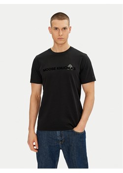 Moose Knuckles T-Shirt Conway M15MT760 Czarny Regular Fit ze sklepu MODIVO w kategorii T-shirty męskie - zdjęcie 182693481