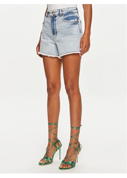 Versace Jeans Couture Szorty jeansowe 76HAD541 Niebieski Skinny Fit ze sklepu MODIVO w kategorii Szorty - zdjęcie 182693522