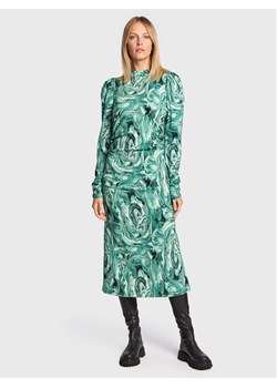 Gestuz Sukienka koktajlowa Ravagz 10906551 Zielony Slim Fit ze sklepu MODIVO w kategorii Sukienki - zdjęcie 182693583