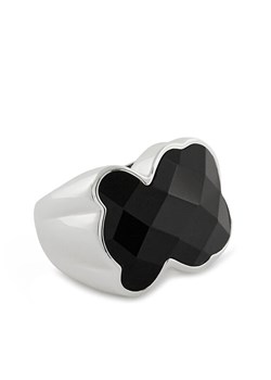 TOUS Pierścionek Icon Color 1000217912 Czarny ze sklepu MODIVO w kategorii Pierścionki - zdjęcie 182693604