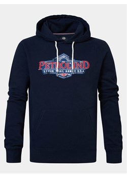 Petrol Industries Bluza M-1040-SWH300 Granatowy Regular Fit ze sklepu MODIVO w kategorii Bluzy męskie - zdjęcie 182693774