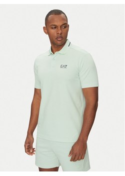 EA7 Emporio Armani Polo 7M000184 AF13511 U9060 Niebieski Regular Fit ze sklepu MODIVO w kategorii T-shirty męskie - zdjęcie 182693784