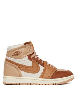 Nike Sneakersy Air Jordan 1 Mm High FB9891 200 Brązowy ze sklepu MODIVO w kategorii Buty sportowe damskie - zdjęcie 182693794