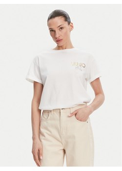 Liu Jo T-Shirt WA5007 JS923 Biały Relaxed Fit ze sklepu MODIVO w kategorii Bluzki damskie - zdjęcie 182693800
