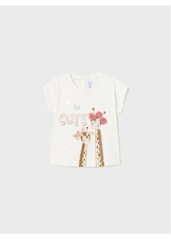 Mayoral T-Shirt 1009 Écru ze sklepu MODIVO w kategorii Koszulki niemowlęce - zdjęcie 182693904