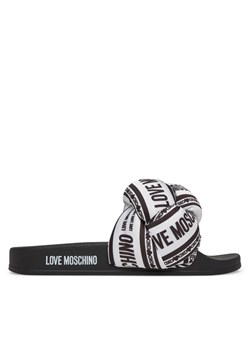 LOVE MOSCHINO Klapki JA28312G0MIW310A Biały ze sklepu MODIVO w kategorii Klapki damskie - zdjęcie 182694021