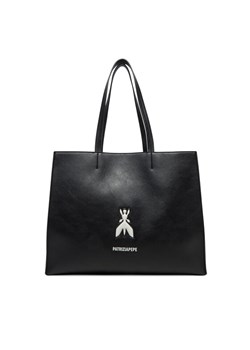 Patrizia Pepe Torebka 8B0172/L145 Czarny ze sklepu MODIVO w kategorii Torby Shopper bag - zdjęcie 182694081
