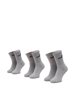 Puma Zestaw 3 par wysokich skarpet unisex 907934 r. 35/38 Szary ze sklepu MODIVO w kategorii Skarpetki damskie - zdjęcie 182694092