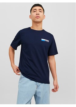 Jack&Jones T-Shirt Corp 12233999 Granatowy Standard Fit ze sklepu MODIVO w kategorii T-shirty męskie - zdjęcie 182694093