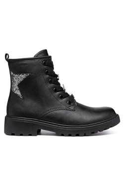 Geox Kozaki Jr Casey J9420G 054EW C9244 M Czarny ze sklepu MODIVO w kategorii Buty zimowe dziecięce - zdjęcie 182694310