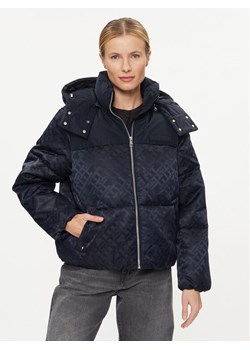 Tommy Hilfiger Kurtka zimowa New York WW0WW40235 Granatowy Regular Fit ze sklepu MODIVO w kategorii Kurtki damskie - zdjęcie 182694314