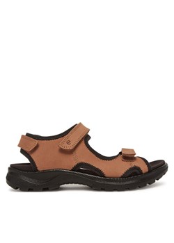 ECCO Sandały Hike W 22120302291 Brązowy ze sklepu MODIVO w kategorii Sandały damskie - zdjęcie 182694534