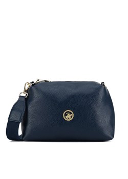 Beverly Hills Polo Club Torebka BHPC-K-033-06 Granatowy ze sklepu MODIVO w kategorii Listonoszki - zdjęcie 182694554