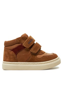 Geox Sneakersy B Nashik Boy B465NA 022CL C6078 M Brązowy ze sklepu MODIVO w kategorii Buty sportowe dziecięce - zdjęcie 182694611