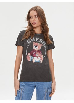 Guess T-Shirt W4RI86 K9SN1 Czarny Regular Fit ze sklepu MODIVO w kategorii Bluzki damskie - zdjęcie 182694703