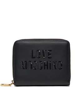LOVE MOSCHINO Duży Portfel Damski JC5635PP0IKK0000 Czarny ze sklepu MODIVO w kategorii Portfele damskie - zdjęcie 182694711