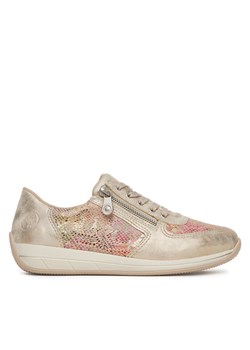 Rieker Sneakersy N1112-91 Beżowy ze sklepu MODIVO w kategorii Buty sportowe damskie - zdjęcie 182694723