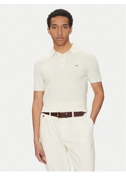 Tommy Hilfiger Polo Essential MW0MW37396 Beżowy Regular Fit ze sklepu MODIVO w kategorii T-shirty męskie - zdjęcie 182694751