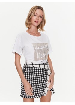Liu Jo T-Shirt WA3277 JS923 Biały Regular Fit ze sklepu MODIVO w kategorii Bluzki damskie - zdjęcie 182694790