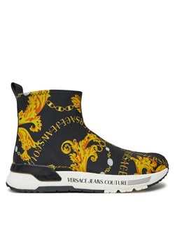 Versace Jeans Couture Sneakersy Dynamic 77VA3SA4 Czarny ze sklepu MODIVO w kategorii Buty sportowe damskie - zdjęcie 182694820