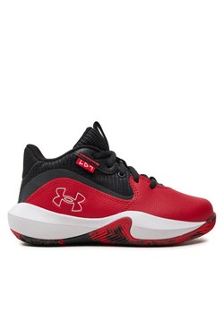 Under Armour Buty do koszykówki Pre-School UA Lockdown 7 3028514 Czerwony ze sklepu MODIVO w kategorii Buty sportowe dziecięce - zdjęcie 182695101