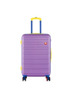 Semi Line Walizka średnia T5845-2 Fioletowy ze sklepu MODIVO w kategorii Walizki - zdjęcie 182695120
