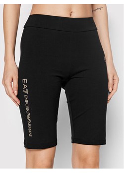EA7 Emporio Armani Kolarki 6LTS51 TJ01Z 0200 Czarny Slim Fit ze sklepu MODIVO w kategorii Szorty - zdjęcie 182695122
