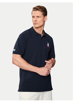 Helly Hansen Polo Koster Polo 34299 Granatowy Regular Fit ze sklepu MODIVO w kategorii T-shirty męskie - zdjęcie 182695190