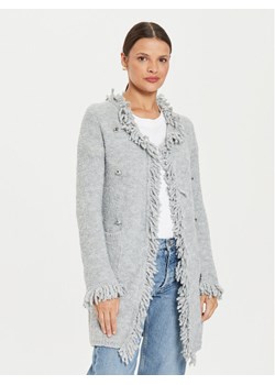 Marella Kardigan Regina 2423906024 Szary Regular Fit ze sklepu MODIVO w kategorii Swetry damskie - zdjęcie 182695192