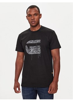 G-Star Raw T-Shirt Stitch D25674-C336 Czarny Regular Fit ze sklepu MODIVO w kategorii T-shirty męskie - zdjęcie 182695203