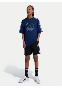 adidas Szorty sportowe adicolor IY7481 Czarny Regular Fit ze sklepu MODIVO w kategorii Spodenki dziewczęce - zdjęcie 182695222