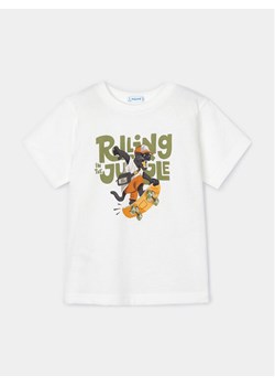 Mayoral T-Shirt 3008 Biały Regular Fit ze sklepu MODIVO w kategorii T-shirty chłopięce - zdjęcie 182695271