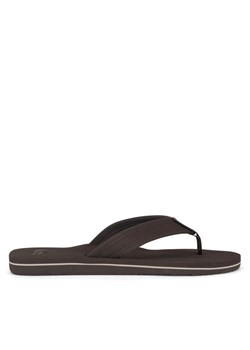 Quiksilver Japonki MOLOKAI LAYBACK TEXTURED AQYL101266 CVJ1 Brązowy ze sklepu MODIVO w kategorii Klapki męskie - zdjęcie 182695273