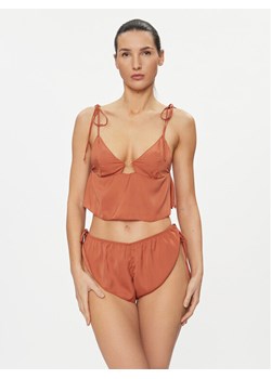 Bluebella Piżama Nicole 42109 Pomarańczowy Regular Fit ze sklepu MODIVO w kategorii Piżamy damskie - zdjęcie 182695363