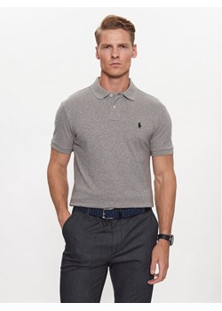 Polo Ralph Lauren Polo 710548797011 Szary Slim Fit ze sklepu MODIVO w kategorii T-shirty męskie - zdjęcie 182695400