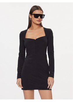 Patrizia Pepe Sukienka codzienna 8A1257/J129-K103 Czarny Regular Fit ze sklepu MODIVO w kategorii Sukienki - zdjęcie 182695453
