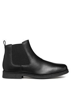 Geox Sztyblety Uomo Claudio U2658A 00043 C9999 Czarny ze sklepu MODIVO w kategorii Buty zimowe męskie - zdjęcie 182695524