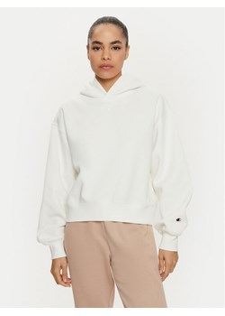 Champion Bluza 117539 Écru Loose Fit ze sklepu MODIVO w kategorii Bluzy damskie - zdjęcie 182695563