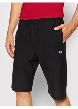 Champion Szorty sportowe Logo 216543 Czarny Custom Fit ze sklepu MODIVO w kategorii Spodenki męskie - zdjęcie 182695571
