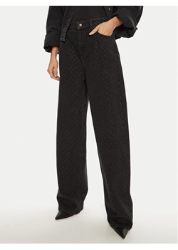 ROTATE Jeansy 113606 Czarny Regular Fit ze sklepu MODIVO w kategorii Jeansy damskie - zdjęcie 182695581