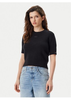 Tommy Jeans Sweter DW0DW20380 Czarny Regular Fit ze sklepu MODIVO w kategorii Swetry damskie - zdjęcie 182695610