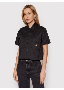 Dickies Koszula Work DK0A4XKDBLK Czarny Relaxed Fit ze sklepu MODIVO w kategorii Koszule damskie - zdjęcie 182695691