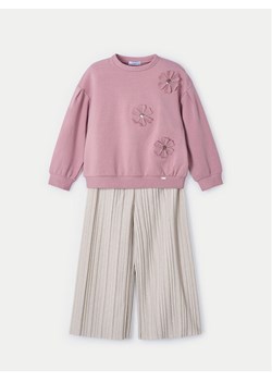 Mayoral Komplet bluza i spodnie materiałowe 4551 Różowy Regular Fit ze sklepu MODIVO w kategorii Komplety dziewczęce - zdjęcie 182695783