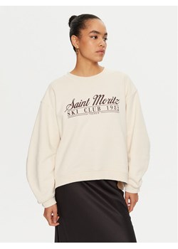 ViCOLO Bluza RS0057 Écru Relaxed Fit ze sklepu MODIVO w kategorii Bluzy damskie - zdjęcie 182695832