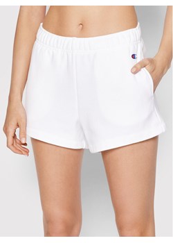 Champion Szorty sportowe 115107 Biały Regular Fit ze sklepu MODIVO w kategorii Szorty - zdjęcie 182695833