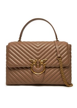 PINKO Torebka Love Lady Puff Big Cl . AI 23-24 PLTT 100042 A0GK Beżowy ze sklepu MODIVO w kategorii Listonoszki - zdjęcie 182695842