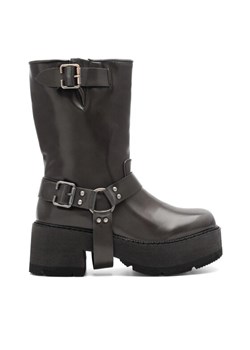 JENNY Botki WS22236-05 Czarny ze sklepu MODIVO w kategorii Workery damskie - zdjęcie 182695872